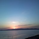 다대포의 저녁노을 이미지