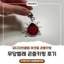 모디자인클럽 곤충키링 후기, 아이랑 가방꾸미기 아크릴키링 추천