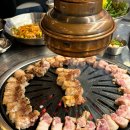 숯불에고기한점