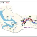 진주남가람둘레길 전국 걷기대회 55Km 코스 이미지