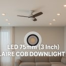 상업용 75 | LED 75mm(3인치) 클레어 COB 다운라이트 8W 인테리어 조명