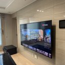 7190 | 광명벽걸이티비설치 삼성 UN75RU7190FXKR TV 선정리