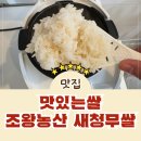 대박농산 | 맛있는쌀 조왕농산 새청무쌀 후기