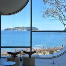 (주)커피캐슬 | ☕️[거제도] 매미성 카페 "매미캐슬" - 크리스마스 오션뷰 소금빵 맛집 분위기 좋은 카페 추천