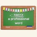 a professional word 이미지