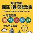 1176 | 제1176회 로또 1등 당첨 번호, 당첨 지역 판매점 리스트, 전국 로또 명당 소개