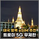 트루링크주식회사 | 태국 방콕, 파타야 이심 트로미 추천, 설치 방법 : 무제한 5G로 크루즈투어 뷔페 후기