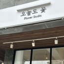 교하 미소시티빌딩 앞 | 파주 운정 꽃집 오늘도 꽃 : 어머님 생신선물로 향기로운 후리지아 꽃다발 제작 및 비대면 픽업 후기