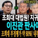 조희대 대법원! 대놓고 지귀연에겐 총출동! 이진관 판사에겐 침묵! / 조희대 레임덕! 부정평가 80%! 내부는 이미 붕괴중이었다! 이미지