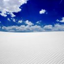 먀국 뉴멕시코의 '하얀 모래 포슬린 사막' 이미지