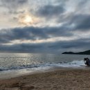 하나개해수욕장 -해변 뒤 이미지