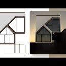 Adobe illustrator 3Ds Max Modeling House Exterior Tutorial Vray 이미지