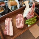 한판소프트 | 천안고깃집 육향정 돼지고기 모듬한판 가족외식 후기