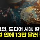 비트코인, 드디어 시동 걸렸다. .. 100일 안에 13만 달러 간다. 이미지