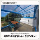 감성Dorm | 제주도 애월 독채 풀빌라 감성DORM 숙소 내돈내산후기