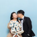[결혼준비 24-5] 부산 제이앤 스튜디오, 하늘색 배경 컨셉