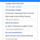 121 25/9/25 Teen charged in shooting of San Fransisco 49ers Pearsall will n 이미지