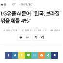 LG유플 AI문어, &#34;한국, 브라질 꺾을 확률 4%&#34; 이미지