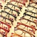 원 안경 이미지