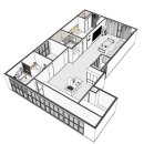 부산 인테리어 3D 도면 그리기 / 아파트 인테리어, 리모델링 / 거실 안방 화장실 주방 인테리어