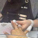 &lt;첨단 네일&gt; 메이유네일 / 치크+리본 네일로 새해 첫 네일 성공!