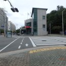 우체국 건널목 이미지