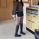 솔트앤초콜릿 롱부츠 후기ㅣ라운드 토 베이직 플랫 롱부츠추천