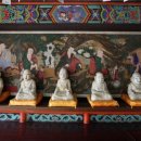 마하사 응진전 석조나한상 이미지