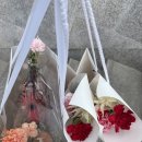 꽃모임화원 | 어버이날 꽃선물 추천, 양재 꽃시장 수경화원 아크릴백 꽃다발 후기