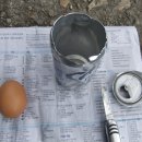 [재난시 조리법] 맥주캔과 신문지 한장으로 달걀 삶는법 이미지