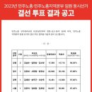 2023년 민주노총, 민주노총지역본부 임원 동시선거 결선투표 결과 공고 이미지