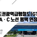 수도권 광역급행철도GTX A.C노선 평택연장 이미지