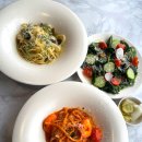 희망빌딩 제1동 | 합정 연말 모임 장소 추천, 한길 비스트로 런체세트 파스타 후기