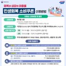 ＜민생회복 소비쿠폰 지급 확정＞유용한정보 이미지