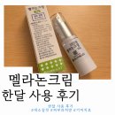 멜라논크림 한달 사용 후기 (기미 변화 + 내돈내산)