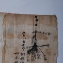 삼산(三山) 류씨문중(柳氏門中) 토지매매명문(土地賣買明文) 1903년