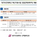 [대구보건대학교] 혁신지원사업 계약직원 채용 이미지