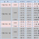 2012년 2월 ~ 3월 축구달력 축구경기일정 이미지