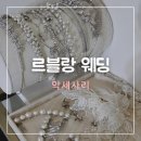 티아나헤어 | 15. 드레스투어 - 르블랑 후기 (악세사리)