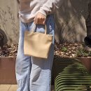 필인더블랭크 여성가방 선물받은 후기 Sunday Tote Bag (butter)