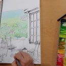 수채화 드로잉(중급) 이미지