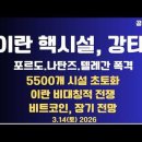이란 핵시설, 강타 / 포르도, 나탄즈,탈레간/5500개 시설 초토화/이란 비대칭적 전쟁/상상 현실되다,사이버캡...3/14 공병호TV 이미지