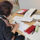 물빛의 수채캘리그라피 | 익산공방 에바다 공방 취미생활로 좋은 수채 캘리 수업 후기