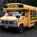 스쿨버스 문구 이미지