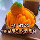 애플호텔 | 서울 5성급 메이필드 호텔 애플 망고 빙수 라운지 카페 후기