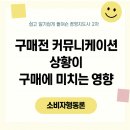 브랜드 덕후를 만드는 브랜드 커뮤니케이션 | 구매전 커뮤니케이션 상황이 구매에 미치는 영향에 대해 약술하시오.