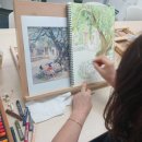 아크릴화(야간) 이미지