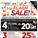 [하와이 쇼핑 / 생활] Ashley Homestore & Furniture(클래식 가구 전문점)] 세일정보(Fall Flash Sale) - 2018년 10월 23일 ~ 29일 이미지