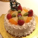 크리스마스 케이크 만들기 이미지