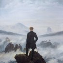 카스파르 다비드 프리드리히(Caspar David Friedrich)의 안개 바다 위의 방랑자 이미지